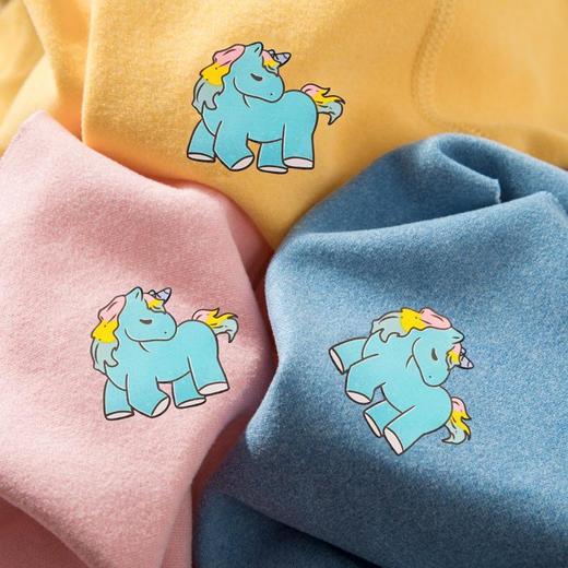 儿童秋冬加绒保暖内衣套装AB面磨毛无痕圆领修身中大童秋衣秋裤 商品图3