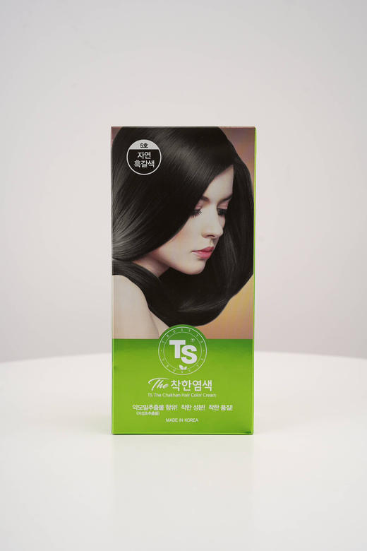 【限时抢购】韩国TS帝叶斯天然温和植物染发剂自然无异味染发膏089A125044 商品图3