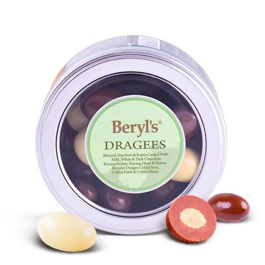 倍乐思Beryl's 什锦烘焙果仁夹心巧克力 120g/罐 商品图0