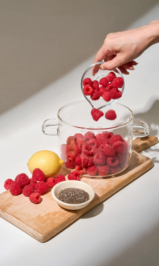 树莓奇亚籽果酱 商品图2