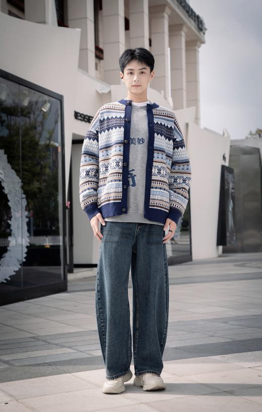 S43584746复古民族风针织开衫 商品图2