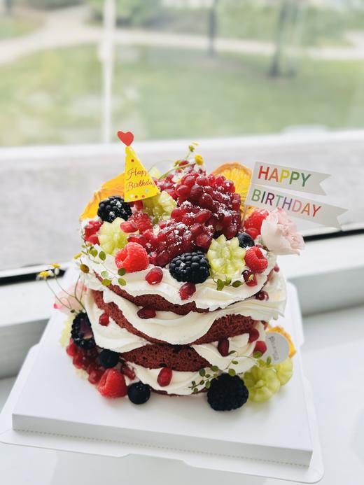 红丝绒裸蛋糕 商品图1