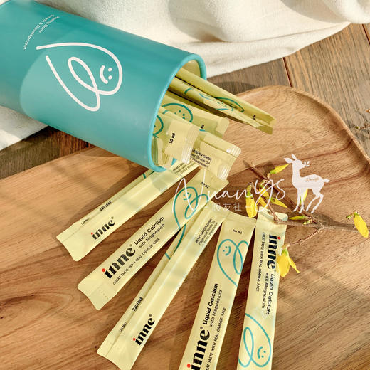 液体钙镁锌 6个月-12岁【钙镁锌同补 】 小金条液体钙镁锌30条 童年inne 商品图2