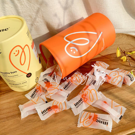 护眼软糖 1岁以上【青少年好视力】儿童叶黄素蓝莓护眼软糖30粒/盒 童年inne 商品图2