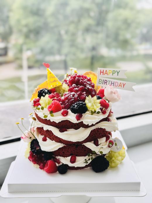 红丝绒裸蛋糕 商品图2