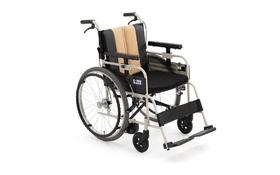 康复系列【日本MIKI三贵电动轮椅车】站立刹车系统轻便万向前轮老年人代步车灵活四轮可拆卸外座背垫