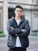 云仓 全年龄段可穿 黑色连帽轻薄羽绒服 商品缩略图6