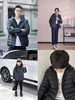 云仓 全年龄段可穿 黑色连帽轻薄羽绒服 商品缩略图0