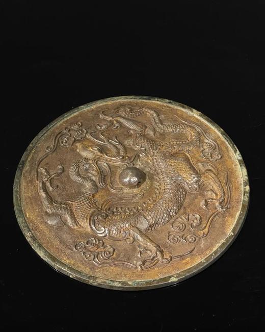 银背凸雕云龙纹大青铜镜，顺丰包邮 商品图8