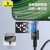 倍思 透明数显CD系列 快充数据线 USB to Type-C 100W 商品缩略图2