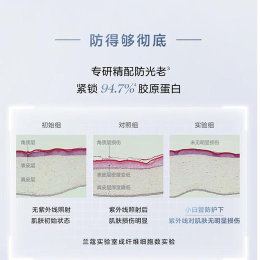 兰蔻 小白管清爽防晒50ml/瓶 商品图3