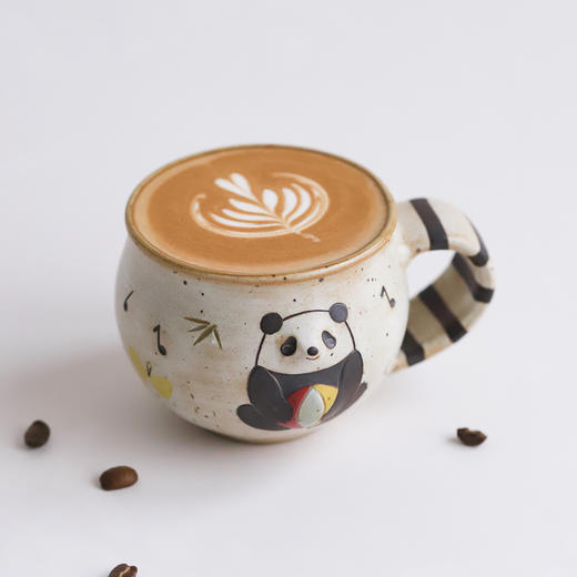 Unix 欣丽 熊猫 分享壶咖啡杯茶杯 高足 日用器 商品图3