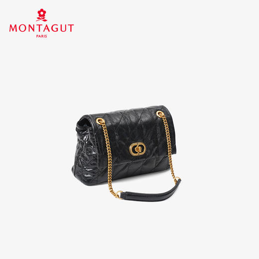 法国梦特娇复古油蜡链条包法式小香风链条包 商品图9