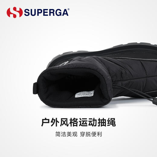 SUPERGA2024年秋冬新款雪地靴防风防湿尼龙面女靴加绒保暖 商品图7