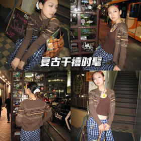 新品上身 | 千禧感的玩味，涩谷日杂感的女模特！