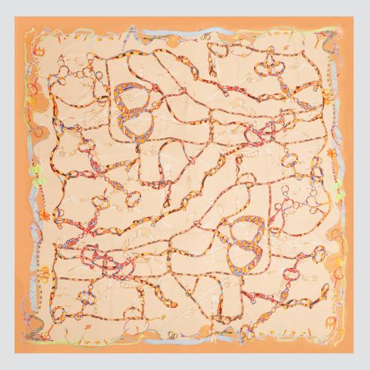 斜纹印花大方巾 KFW1501005 商品图14