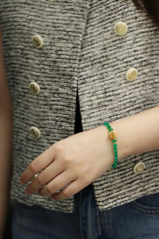 17.3ct 祖母绿手链 商品图5