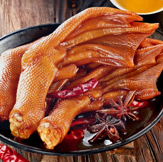 田园猎手老卤鸭掌卤香味135g 商品图1