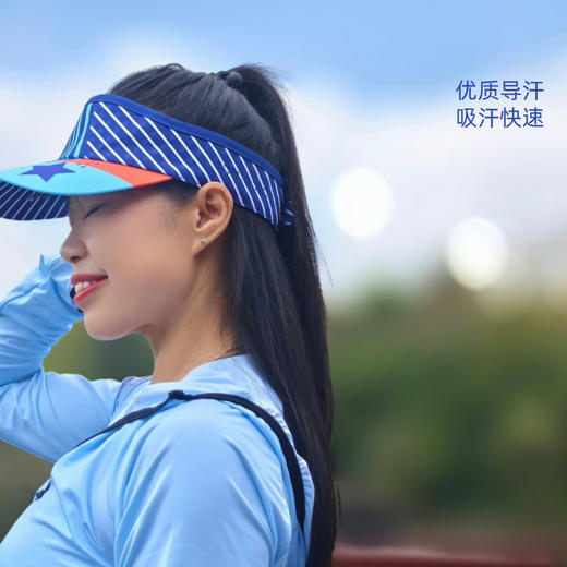 光阴一片式加高帽围超轻空顶帽马拉松越野户外骑行 商品图4