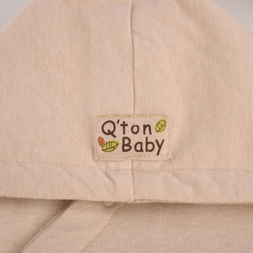 棉果果冬季新品专柜同款彩棉偏襟夹棉连体衣M401720899609 商品图5