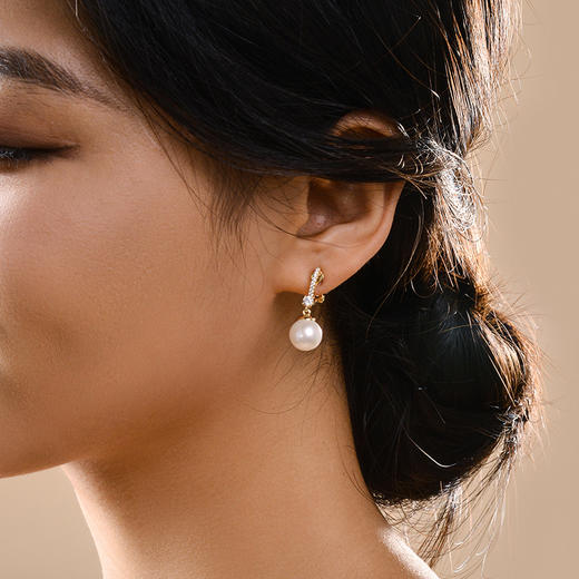 Manreya玛芮雅“星海之约”银镀金爱迪生耳夹无耳洞耳饰 商品图3