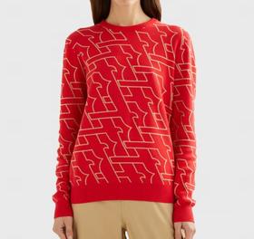 法国AIGLE女毛衣红色AH052