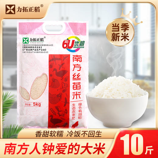 南方丝苗米5kg/袋  10斤装 商品图0