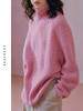 EAZYPEZY 2024AW 棒针松软大高领混色羊绒衫 商品缩略图3