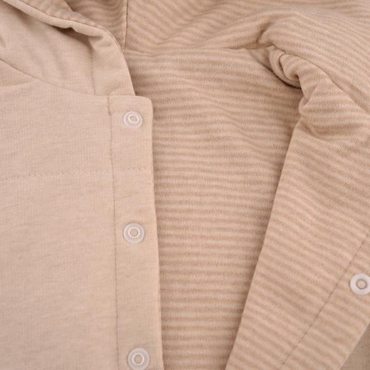 棉果果冬季新品专柜同款彩棉连帽夹棉外套M401001799613 商品图4