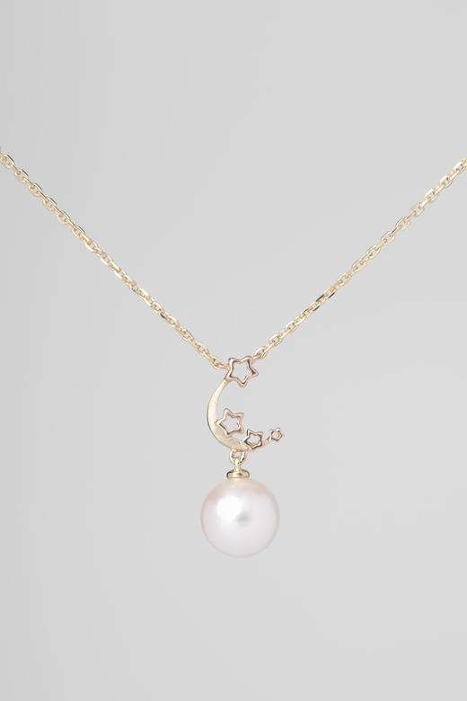 「月桂」Akoya珍珠14k项链 商品图1