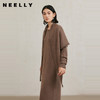NEELLY纳俪商场同款冬季新款设计感羊毛针织连衣裙女气质通勤长裙N24102Y01069 商品缩略图0
