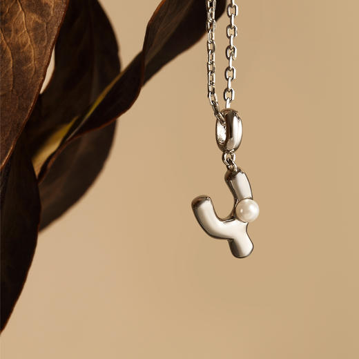 ARSIS银饰｜印记系列 简约字母吊坠项链 商品图7