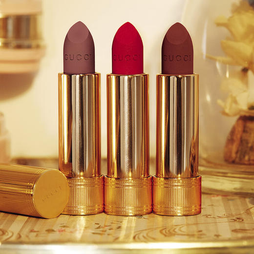 古驰#208 倾色绒雾唇膏3.5g蜜桃色 商品图3