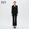IWY/干练黑色新中式职业西服套装气质职场总裁范干练时尚工作服OLC14105+P34105-黑色 商品缩略图4