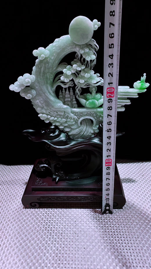 620468翡翠摆件【梅开五福 佛在心中】 商品图2