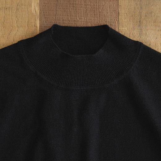 Cicadahood极简RWS美利奴羊毛高领套头针织衫 无性别 商品图3