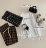 老米优品🎈3-5天！秋冬文艺感《复古磨毛格子直筒阔腿裤》怎么搭配都好看~ 随心所欲的慵懒时髦感 ！舒适好穿不挑人 K241017B 商品缩略图2
