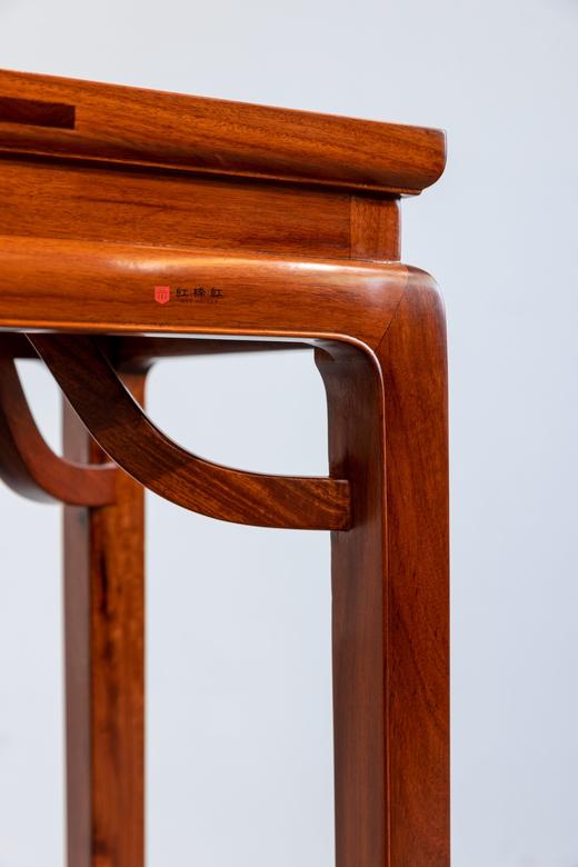 红桥红  家具严选  缅甸花梨（大果紫檀）【恭王府 霸王枨小条桌】 商品图4