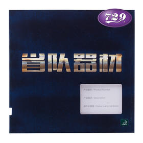 友谊729 奔腾II省套蓝海棉 省队器材蓝海绵粘性反胶