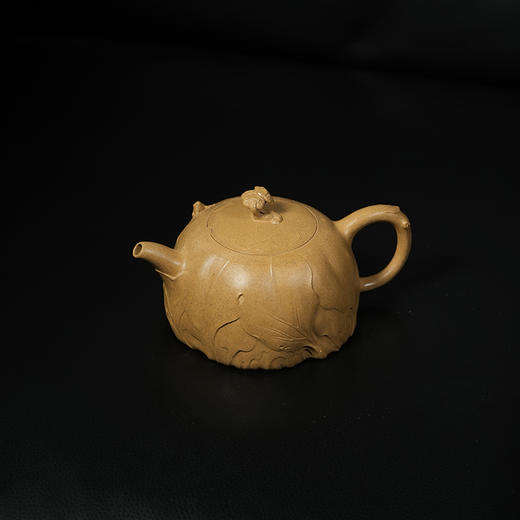 龙德堂陶艺 徐飞制《秋思》原矿金砂段 290cc 库存请咨询客服 商品图2