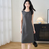 【气质显瘦通勤裙】2026春季知性优雅无袖连衣裙内搭裙子 商品缩略图1
