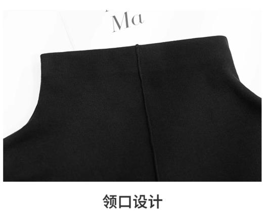 【爱丽丝小黑裙】优质拉绒针织面料➕2米裙摆，️这个价格买这个品质，全网无代餐！我们跟某宝任何同款都不一样❗️最 商品图5