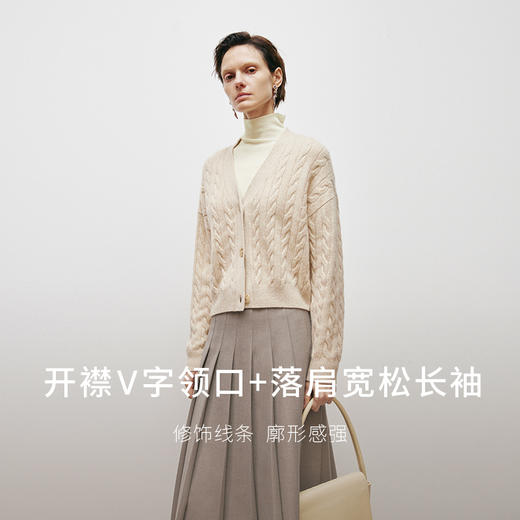 【商场同款】麦檬冬毛衫外套5EA133321 商品图3