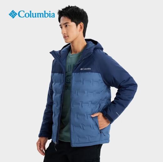 哥伦比亚男式防水连帽羽绒外套WE7857 商品图3
