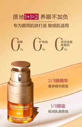 娇韵诗（CLARINS）双萃焕活眼霜20ml