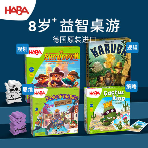 HABA 神秘密码13+4 桌游 适合12岁+ 团队协作 观察推理  德国品牌- 2012183001 商品图3