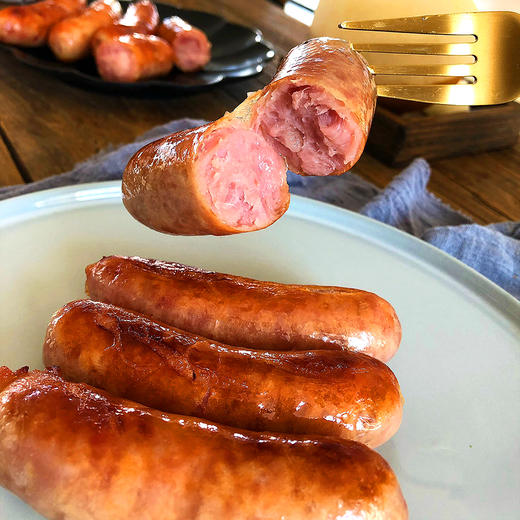 特惠活动『大肉块鲜肉烤肠』Q弹爆汁，肉香浓溢，大颗粒，纯猪肉，淀粉含量≤1% 商品图1