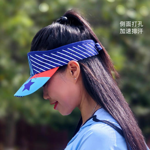 光阴一片式加高帽围超轻空顶帽马拉松越野户外骑行 商品图1