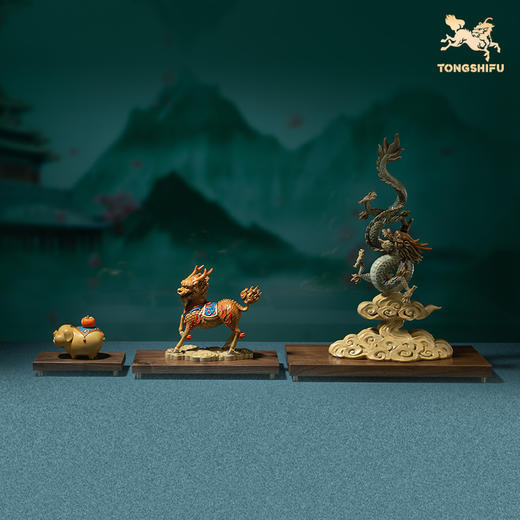 铜师傅 黑胡桃原木《底座》工艺品摆件方形实木底座 商品图1