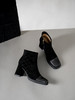 豪麟名鞋奥莱迪嘉女鞋短靴羊反绒面革/胎牛皮革DJYYO42WN203黑色  原价2660元 商品缩略图2